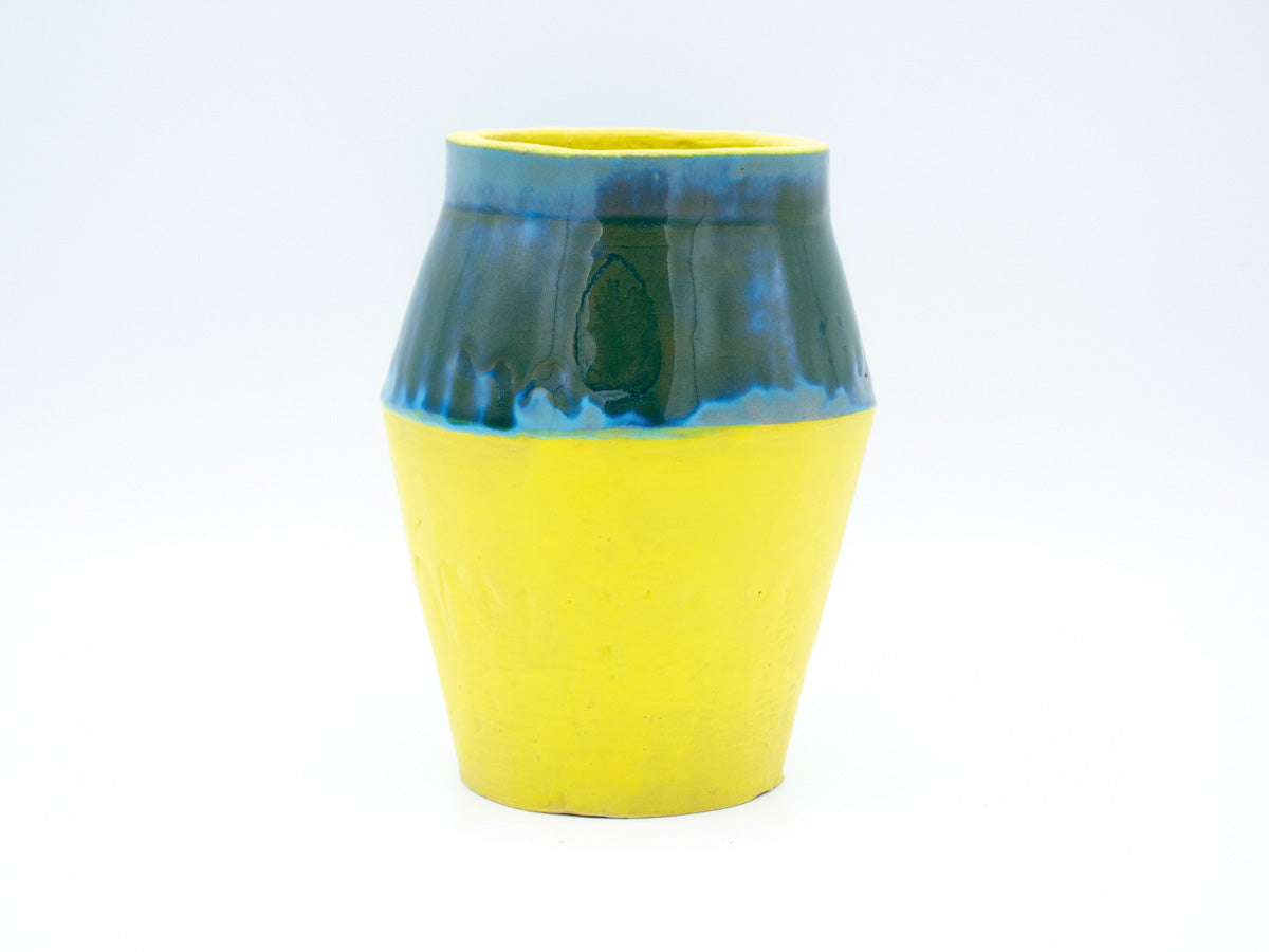 Vaso GINGER Giallo e Blu